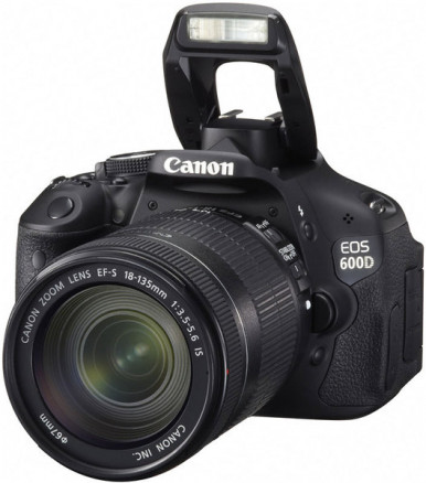 Апарати цифровi CANON EOS 600D 18-135 IS KIT-6-зображення