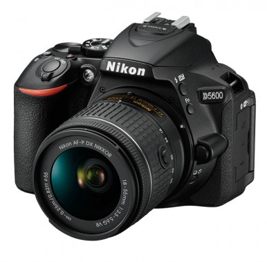 Цифрова фотокамера Nikon D5600 Kit 18-55 VR AF-P-10-зображення