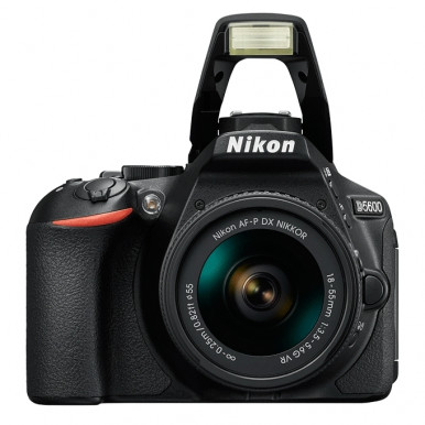 Цифровая фотокамера Nikon D5600 Kit 18-55 VR AF-P-12-изображение