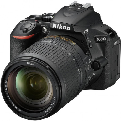 Цифрова фотокамера Nikon D5600 Kit 18-140VR-6-зображення