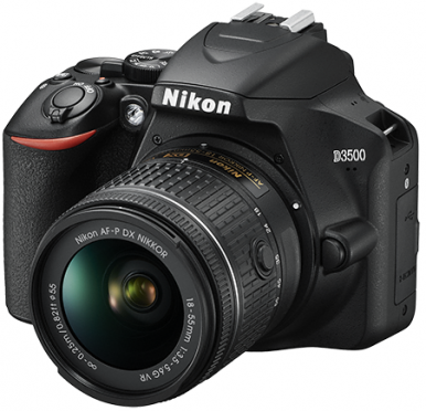 Цифровая зеркальная фотокамера Nikon D3500 + AF-P 18-55VR KIT-6-изображение