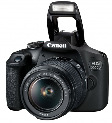 Цифрова дзеркальна фотокамера Canon EOS 2000D 18-55 IS-9-зображення