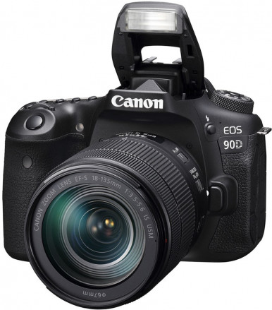 Цифрова дзеркальна фотокамера Canon EOS 90D 18-135 IS nano USM KIT-31-зображення