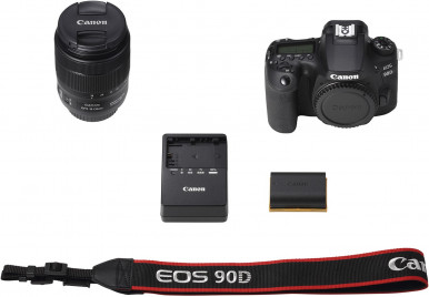 Цифровая зеркальная фотокамера Canon EOS 90D 18-135 IS nano USM KIT-32-изображение