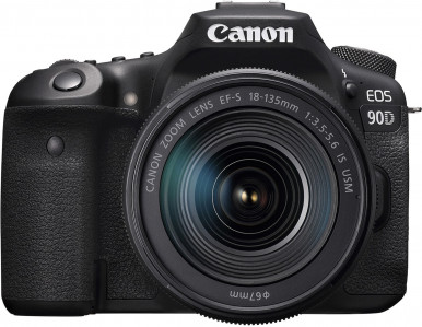 Цифровая зеркальная фотокамера Canon EOS 90D 18-135 IS nano USM KIT-33-изображение
