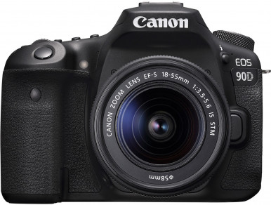 Цифровая зеркальная фотокамера Canon EOS 90D + 18-55 IS STM-23-изображение