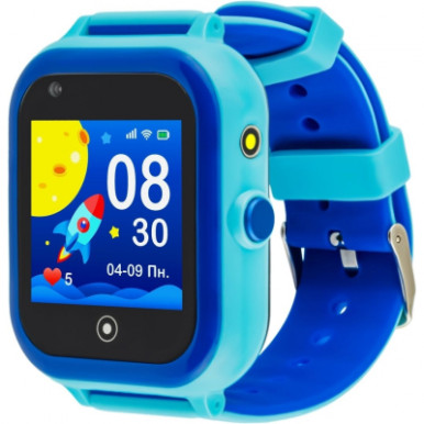Смарт-часы GARMIX PointPRO-200 4G/GPS/WIFI/VIDEO CALL BLUE (1002334)-4-изображение