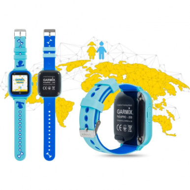 Смарт-часы GARMIX PointPRO-200 4G/GPS/WIFI/VIDEO CALL BLUE (1002334)-5-изображение