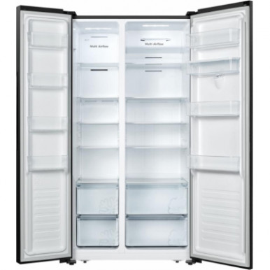 Холодильник HEINNER HSBS-520NFBKWDF+-4-зображення