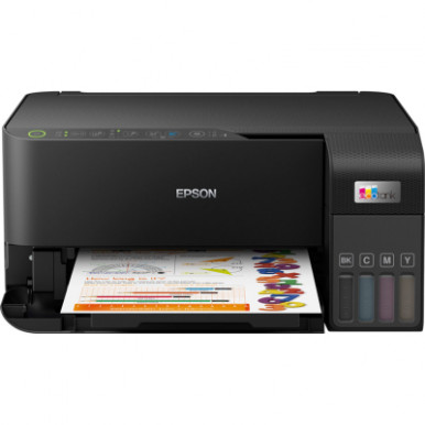 Багатофункціональний пристрій Epson EcoTank L3550 WiFi (C11CK59404)-5-зображення
