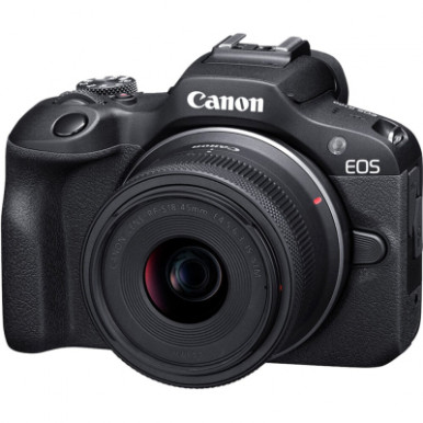 Цифровой фотоаппарат Canon EOS R100 + 18-45 IS STM (6052C034)-12-изображение