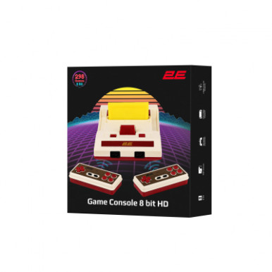 Ігрова консоль 2E Ігрова консоль 2Е 8bit HDMI (2 бездротових геймпада, 298 іго (2E8BHDWS288)-17-зображення