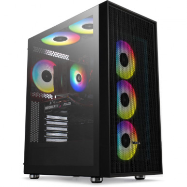 Комп'ютер Vinga Pillar Black (V12400F.22)-1-зображення