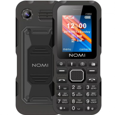 Мобільний телефон Nomi i1850 Black-6-зображення