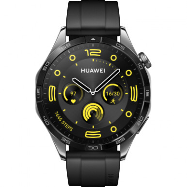 Смарт-годинник Huawei WATCH GT 4 46mm Active Black (55020BGS)-7-зображення