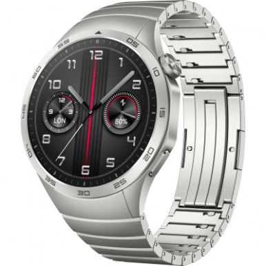 Смарт-годинник Huawei WATCH GT 4 46mm Elite Grey Steel (55020BGU)-6-зображення