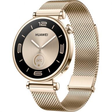 Смарт-годинник Huawei WATCH GT 4 41mm Elegant Light Gold Milanese (55020BJA)-6-зображення