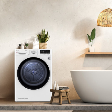 Сушильна машина LG DC90V5V0W-9-зображення
