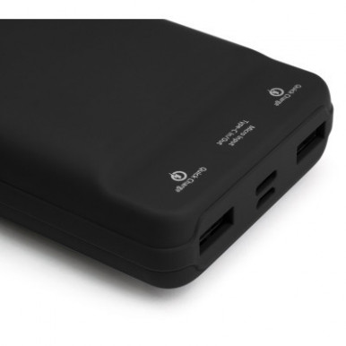 Power Bank Vinga 20000mAh QC3.0 Display soft touch black (VPB2QLSBK)-19-изображение