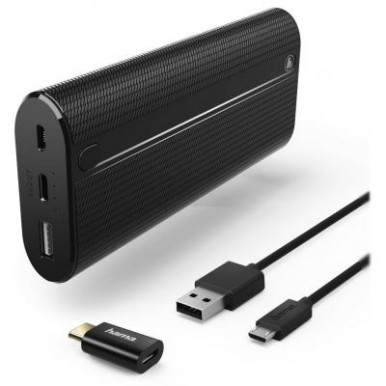 Батарея универсальная HAMA "X13" Power Bank, 13000 мАг (00178984)-6-изображение
