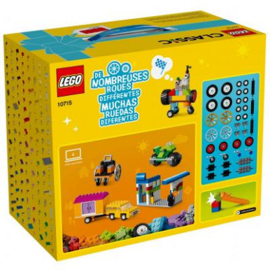 Конструктор LEGO Classic Кубики и колёса 10715-13-изображение