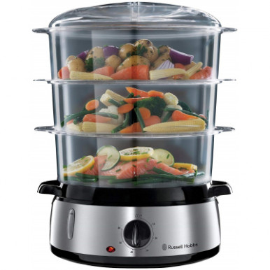 Пароварка Russell Hobbs 19270-56/RH Cook at Home Food Steamer-4-зображення