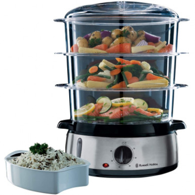Пароварка Russell Hobbs 19270-56/RH Cook at Home Food Steamer-6-зображення