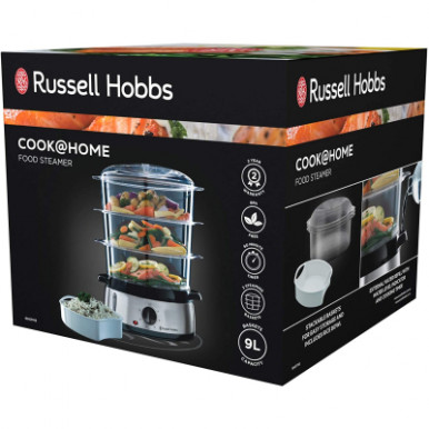 Пароварка Russell Hobbs 19270-56/RH Cook at Home Food Steamer-7-зображення
