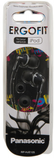 Навушники Panasonic RP-HJE125E-K-3-зображення