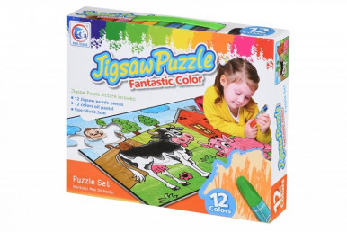 Пазл-раскраска Same Toy Ферма 2158Ut-5-изображение