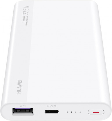 Power Bank Huawei SuperCharge, 10000 mA, 22.5W SE, White-1-зображення