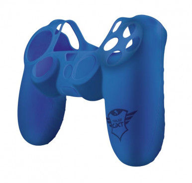 Силіконовий чохол Trust GXT 744B Rubber Skin для геймаду PlayStation BLUE-3-зображення