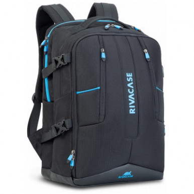 Рюкзак для ноутбука RivaCase 17.3" 7860 Black (7860Black)-12-зображення