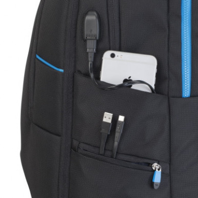 Рюкзак для ноутбука RivaCase 17.3" 7860 Black (7860Black)-21-зображення
