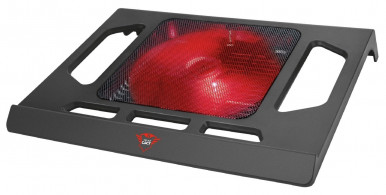 Підставка для ноутбука Trust GXT 220 Kuzo (17.3") RED LED Black-8-изображение