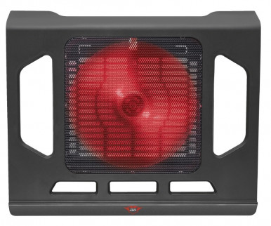 Підставка для ноутбука Trust GXT 220 Kuzo (17.3") RED LED Black-9-изображение