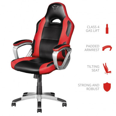 Ігрове крісло Trust GXT705R RYON RED-1-зображення