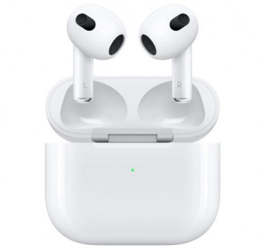 Навушники Apple AirPods 3 2022 (MPNY3)-3-зображення