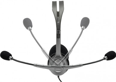 Навушники Logitech H110 Stereo Headset with 2*3pin jacks (981-000271)-17-зображення