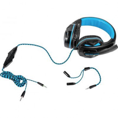Наушники Gemix W-360 black-blue-14-изображение