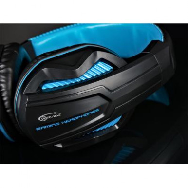 Наушники Gemix W-360 black-blue-18-изображение