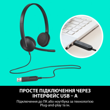 Наушники Logitech H340 USB HEADSET (981-000475)-11-изображение