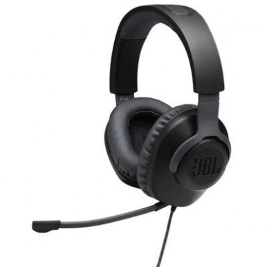Наушники JBL QUANTUM 100 Over-ear Mic Black-11-изображение