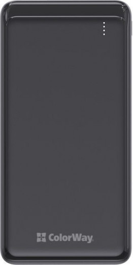 УМБ ColorWay Power Bank 10 000 mAh Slim, Black-17-зображення