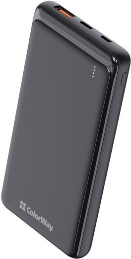 УМБ ColorWay Power Bank 10 000 mAh Slim, Black-19-изображение