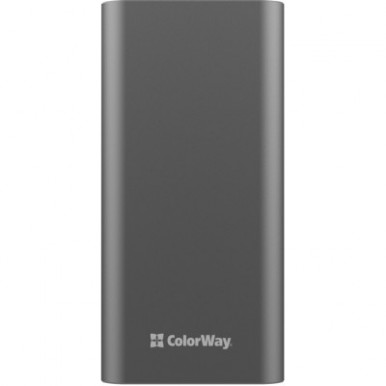 УМБ ColorWay Power Bank 20 000 mAh Slim, Black-37-зображення