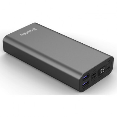 УМБ ColorWay Power Bank 20 000 mAh Slim, Black-26-зображення