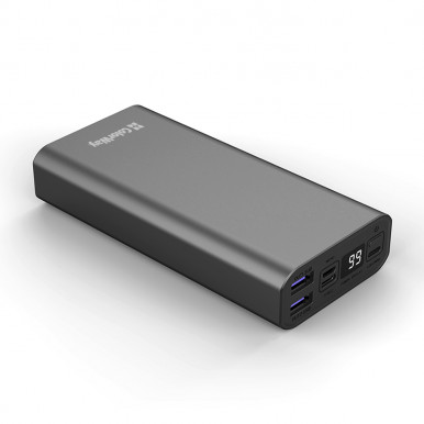 УМБ ColorWay Power Bank 20 000 mAh Full (USB QC3.0 + USB-C Power Delivery 22.5W) Gray-15-зображення