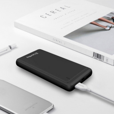 УМБ ColorWay Power Bank 10 000 mAh Slim (USB QC3.0 + USB-C Power Delivery 18W) Black-25-зображення