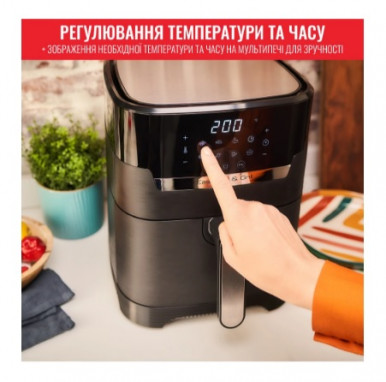 Мультипіч Tefal Easy Fry&Grill Precision EY505815-43-зображення